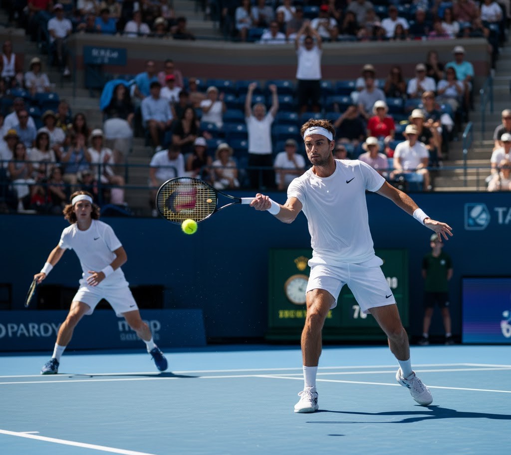 A collage of athletes from different sports with undefeated streaks